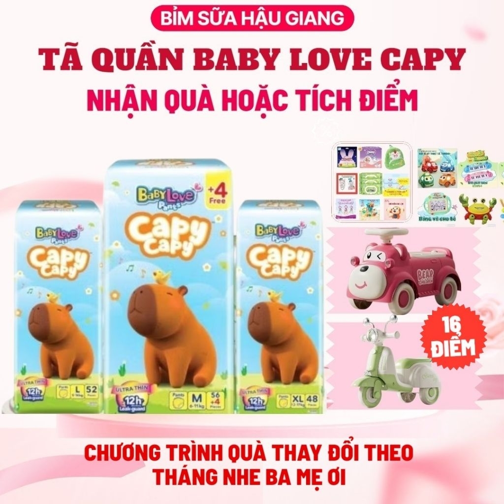 [AFL] TÃ QUẦN CAPY CAPY SIZE 3XL / 4XL / 5XL, HÀNG CHÍNH HÃNG UNICHARM ( GIÁ BÌNH DÂN) M/L/XL/XXL/3X