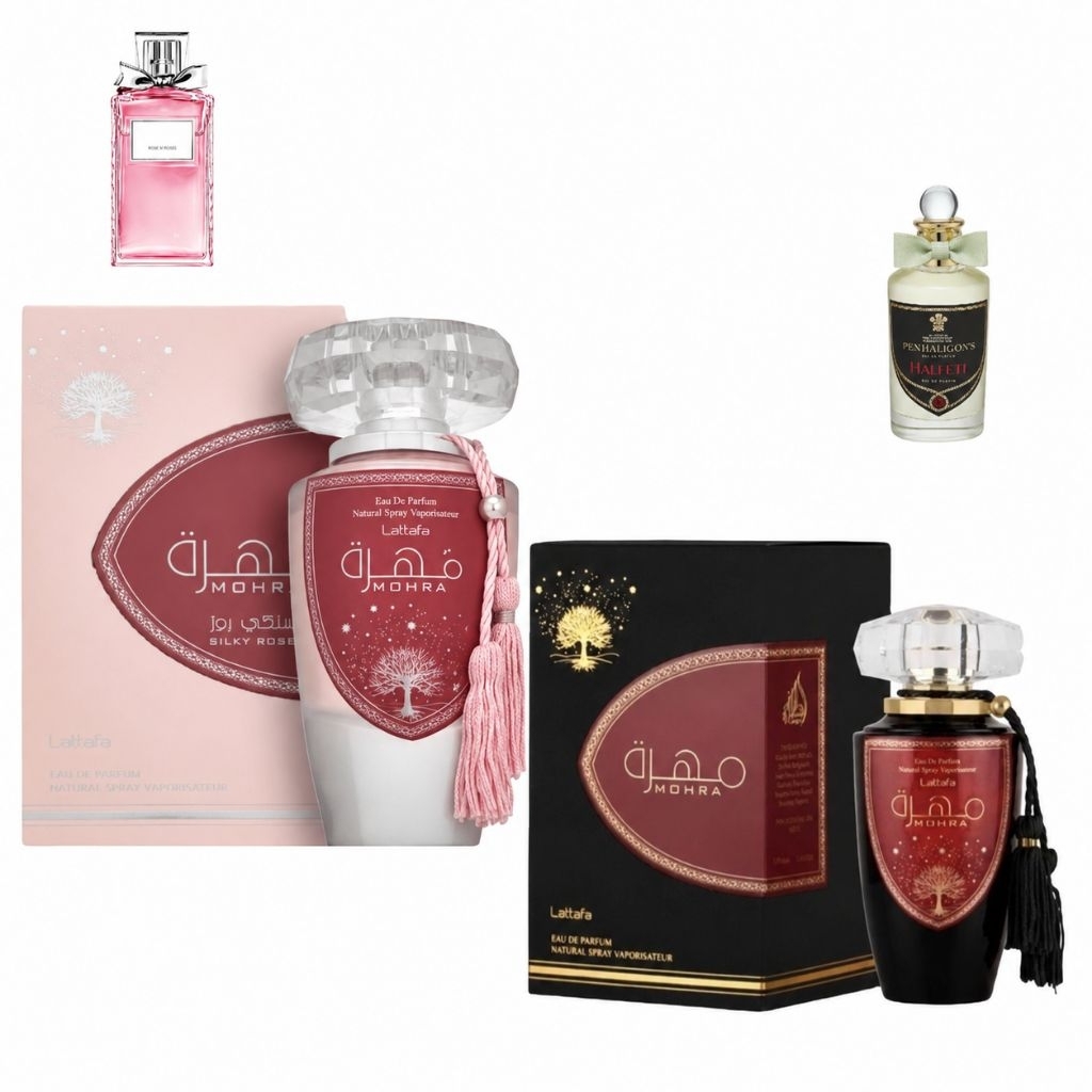 [Xả hàng date 10/2027]💥 Nước hoa nội địa Dubai Mohra hồng, đen full 100ml