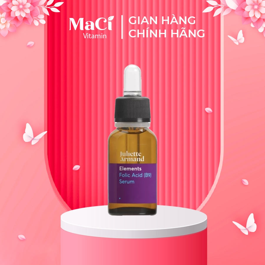 [CTY FULL VAT] Tinh Chất Chống Kích Ứng Juliette Armand Elements Folic Acid (B9) Serum 20ml