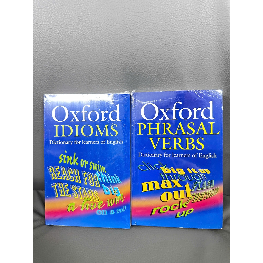 Sách Từ điển TA: Oxford Phrasal Verbs Dictionary Or Oxford Idioms Dictionary (Paperback)