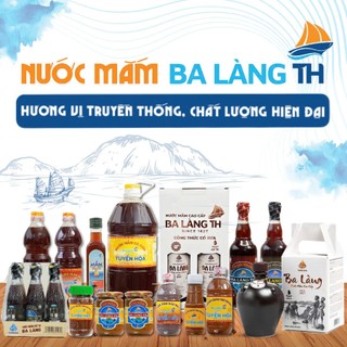 Nước Mắm Chắt Sành Ba Làng TH 400 Năm Truyền Thống Chai Thủy Tinh 500ml