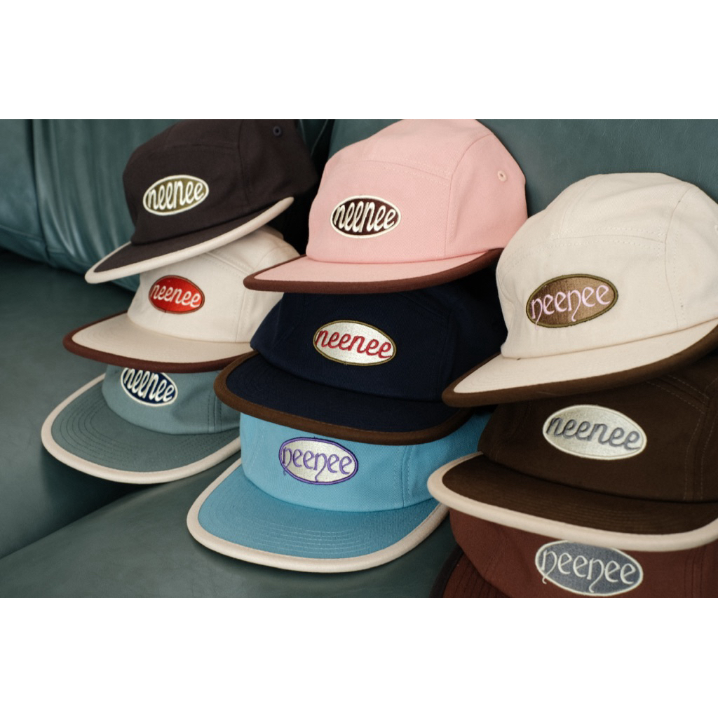 Mũ 5Panel thêu Logo NeeNee Signature 5Panel Logo Cap