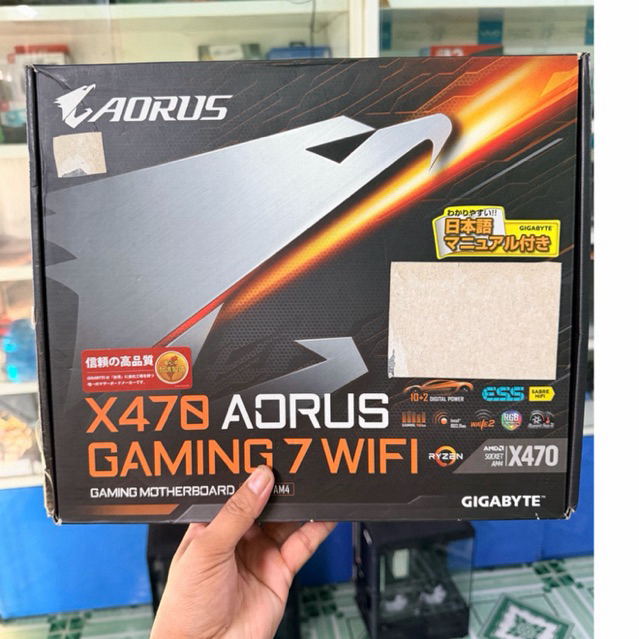 [ Cũ ] Main Chip X470 Aorus Gaming + Ryzen 5 5600X