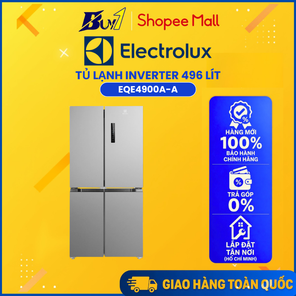 EQE4900A-A - Tủ lạnh Electrolux Inverter 496 lít EQE4900A-A - Hàng chính hãng