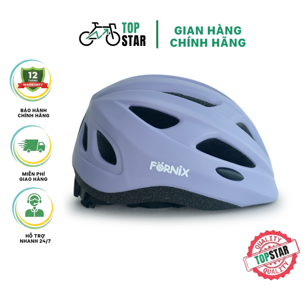 Nón Bảo Hiểm Xe Đạp Trẻ Em FORNIX JB019  - Nón Bảo Hiểm Trẻ Em