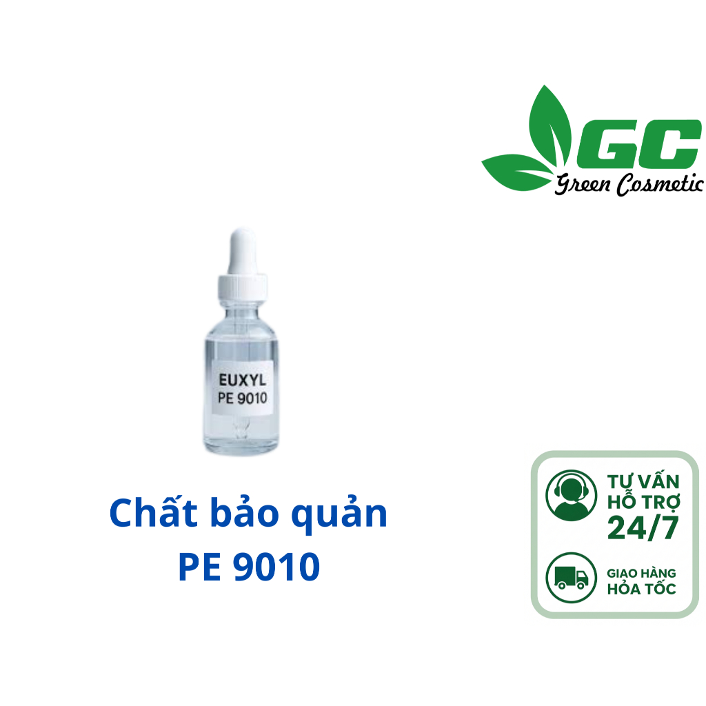 [HCM] Bảo Quản PE 9010 - bảo quản mỹ phẩm - nguyên liệu mỹ phẩm Greencosmetic - 10g, 30g, 50g, 100g