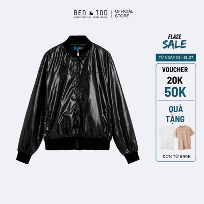 [Sale] Áo Khoác Nam Ben & Tod RB1116 BD434  BEN & TOD kiểu dáng Bomber thoái mái năng động Regular Boxy