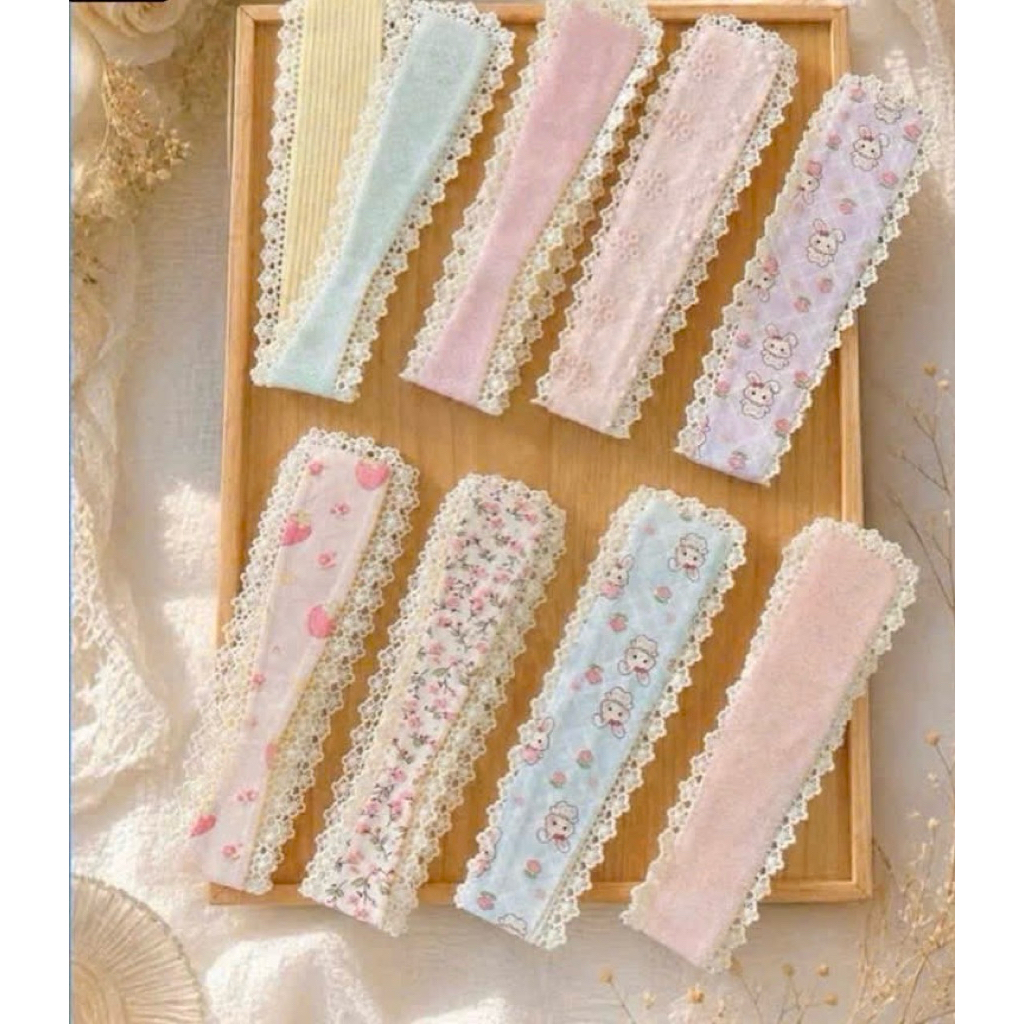 Băng Đô Dán Tóc, Miếng Dán Tóc Cute, Dán Mái LUNA STORE