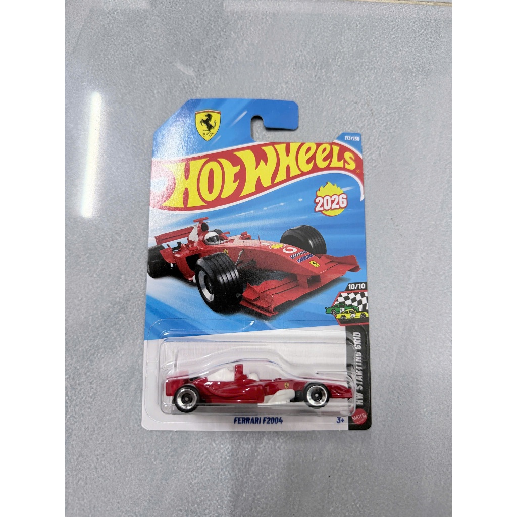 LeHuong Diecast - Xe mô hình Hot Wheels Case M 2026 FERRARI F2004