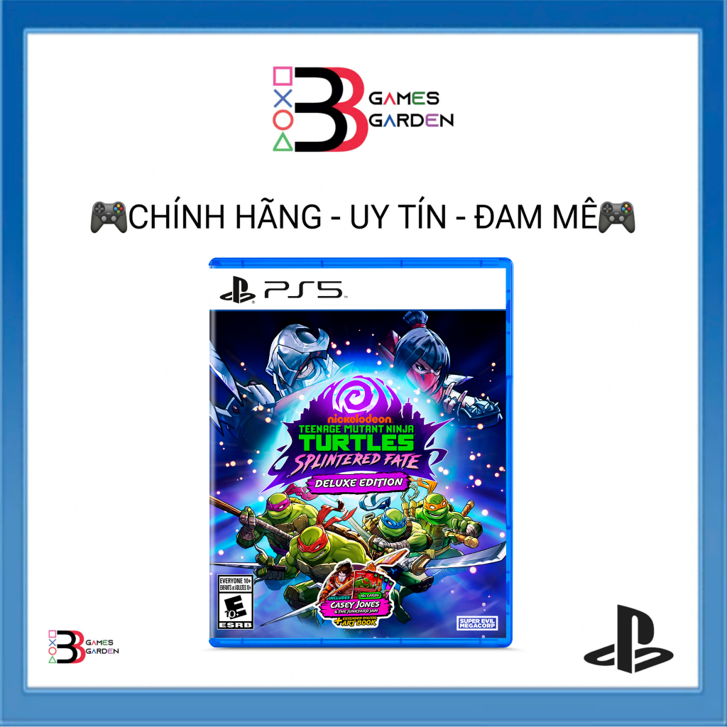 GAME PS5 TEENAGE MUTANT NINJA TURTLES: SPLINTERED FATE DELUXE EDITION