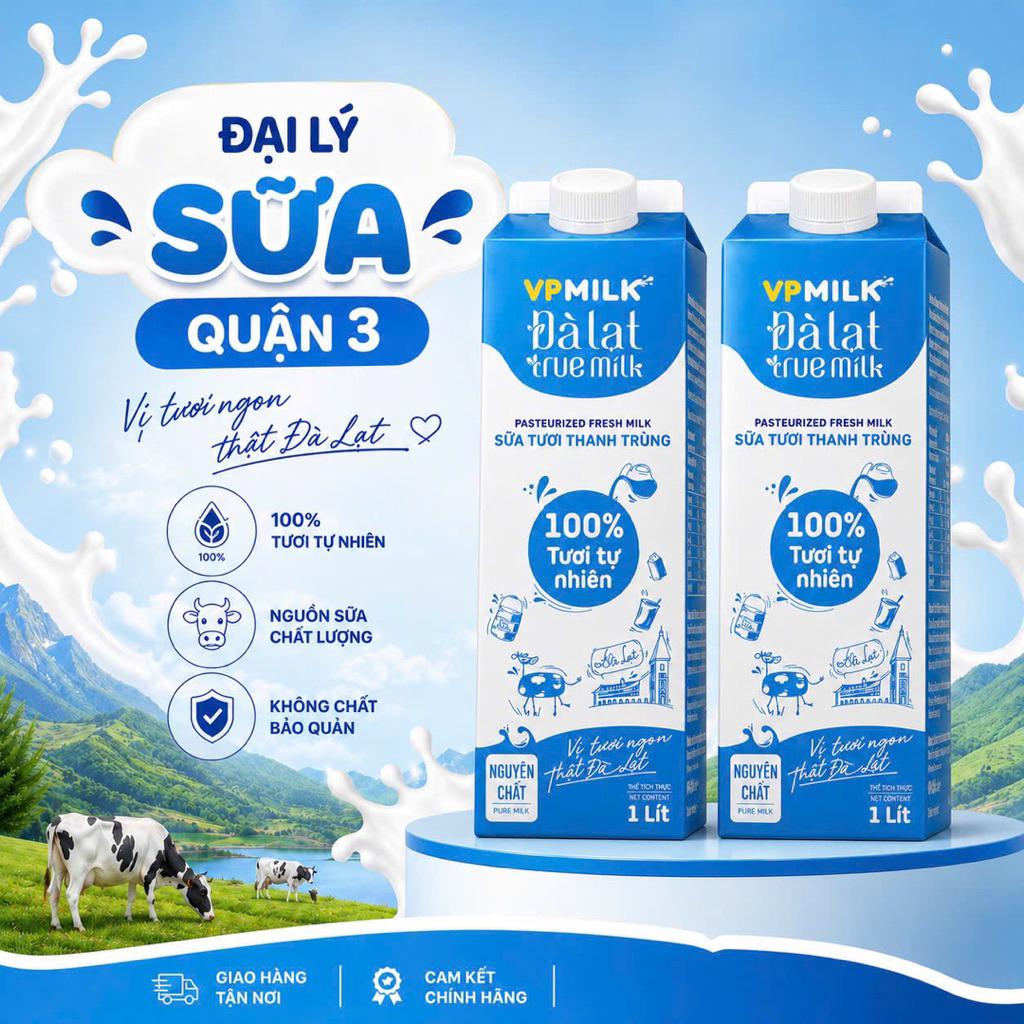 Combo 2 Hộp - Sữa VPMilk hộp 950ml -2 hộp