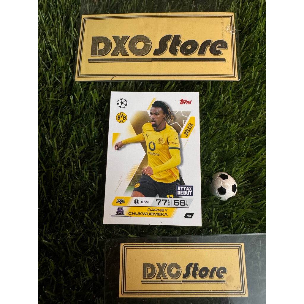 [ CHÍNH HÃNG ] - ATTAX DEBUT - SQUAD UPDATE - TOPPS MATCH ATTAX EXTRA 2026 - CARNEY CHUKWUEMEKA (BOR