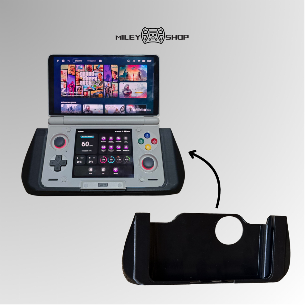 (Vỏ Case) Tay cầm HandGrip công thái học cho máy chơi game AYN Thor
