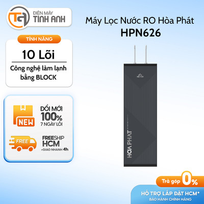 Máy Lọc Nước RO Nóng Lạnh Hòa Phát HPN626