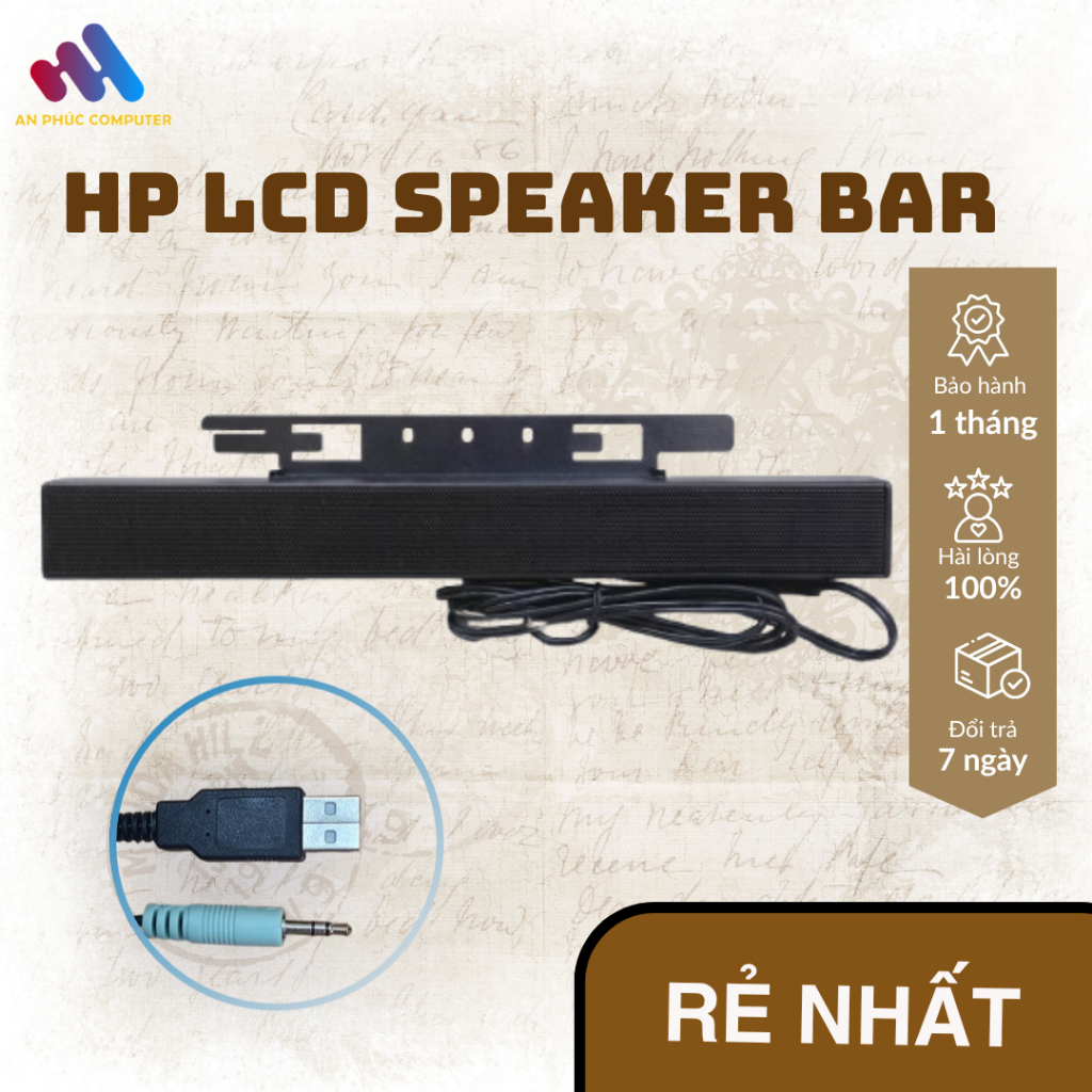 THANH LOA HP LCD SPEAKER BAR ( FULL BOX)