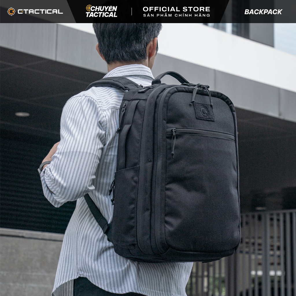 Balo CT21 Plus - Nylon Cordura® 1000D - Balo laptop Chuyentactical - Ctactical