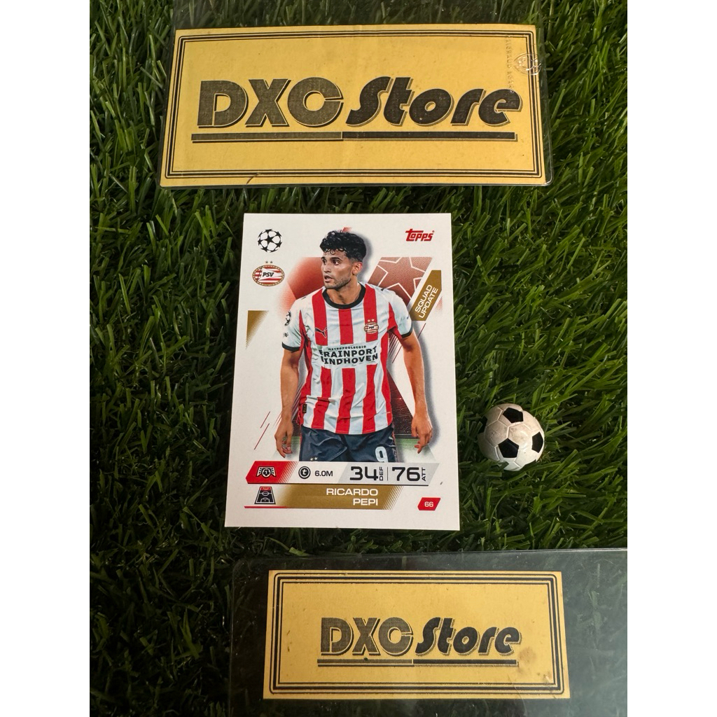 [ CHÍNH HÃNG ] - SQUAD UPDATE - TOPPS MATCH ATTAX EXTRA 2026 - RICARDO PEPI (PSV EINDHOVEN)