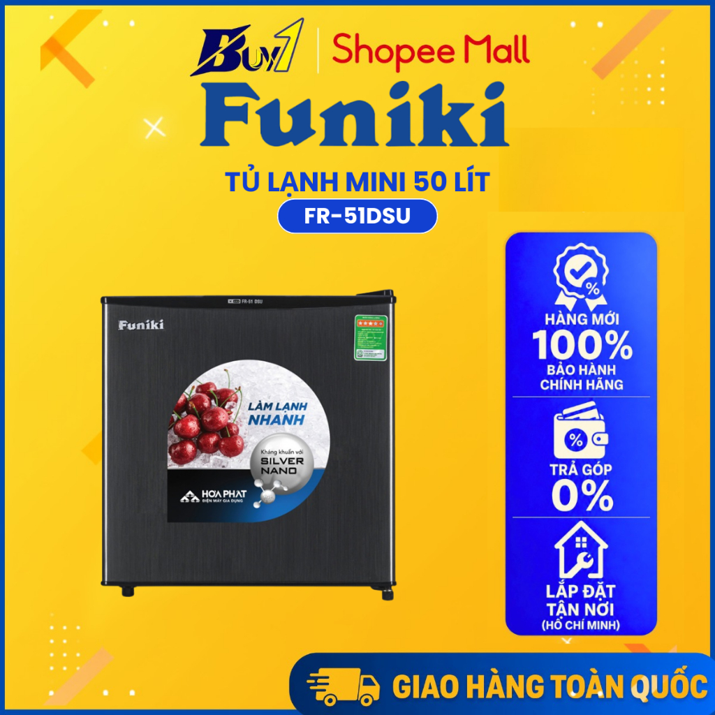 FR-51DSU - Tủ lạnh Funiki 50 lít FR-51DSU - Hàng chính hãng
