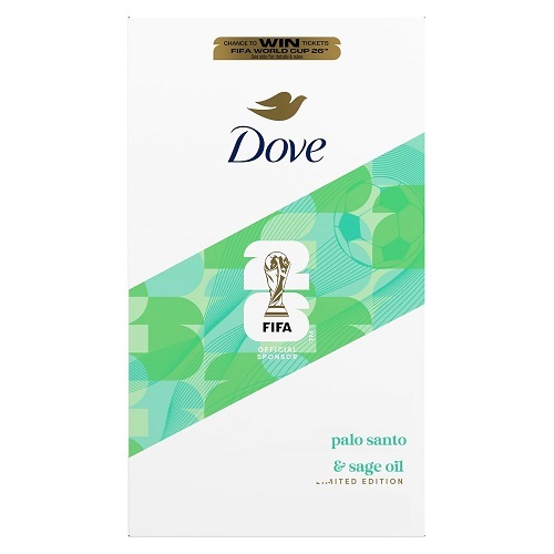 Xà phòng cục Dove FIFA Beauty Bar Soap,, hương Palo Santo & Sage oil ( 1 bánh ) - 3.75 Oz (Mỹ)