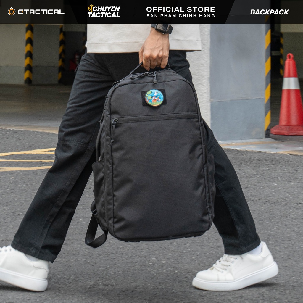 Balo CT21 Lite - Robic® Ripstop 420D - Balo laptop Chuyentactical - Ctactical