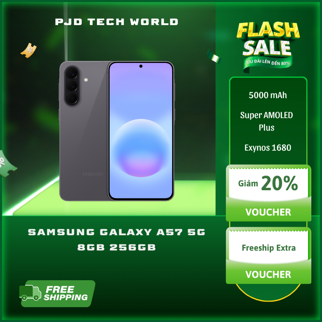 [T9] Samsung Galaxy A57 5G (8GB/256GB) & (12GB/256GB) - PJD TechWorld