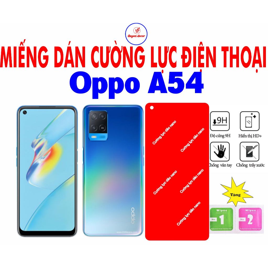 Cường lực dẻo cho điện thoại OPPO  A54