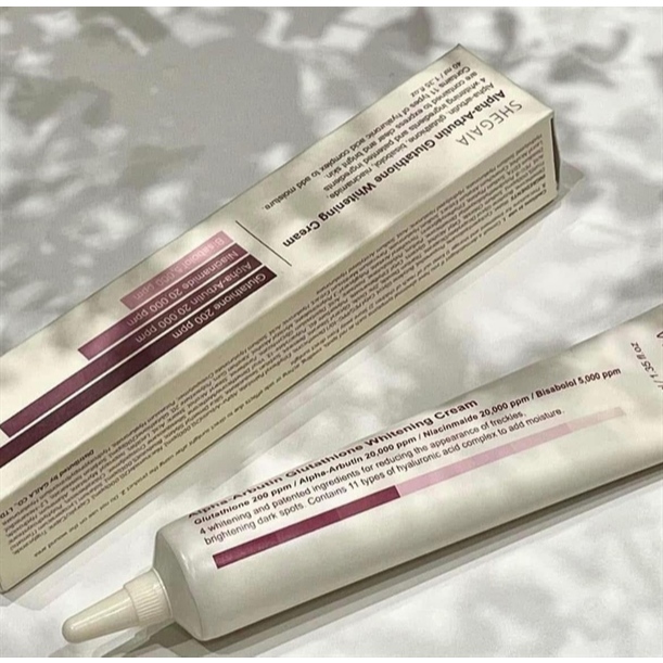 Kem dưỡng trắng da Alpha-Arbutin Glutathione Shegaia 40ml