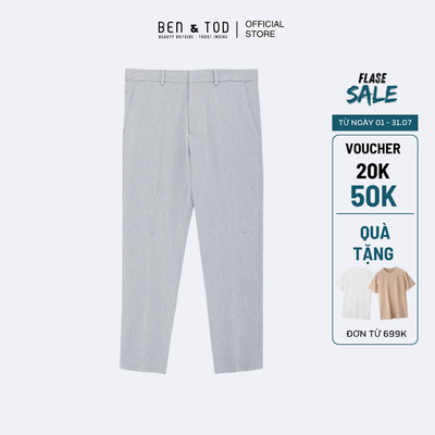 [Sale] Quần tây nam Ben & Tod SL2120 BB002 cotton cao cấp nam tính Slimfit
