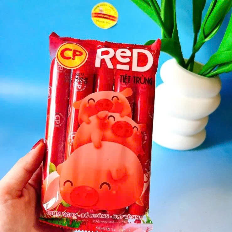 Gói 200g Xúc Xích Tiệt Trùng CP - Hương Vị Ngon - Food - avth
