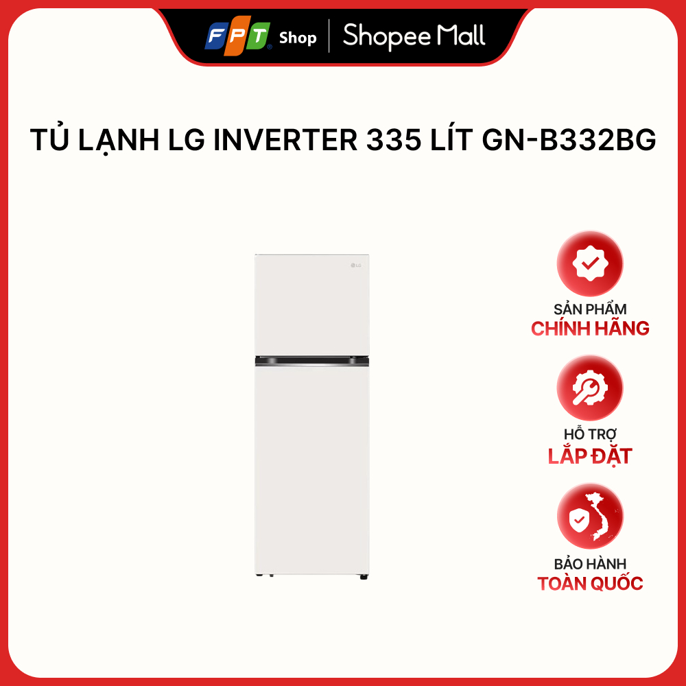 Tủ lạnh LG Inverter 335 lít GN-B332BG