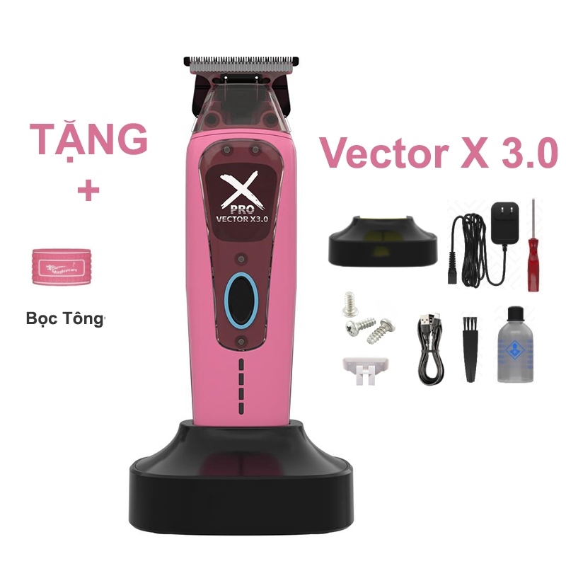 Tông đơ chấn viền GMT 999C Vector X3.0 tốc độ cực đại 13.000 vòng/phút
