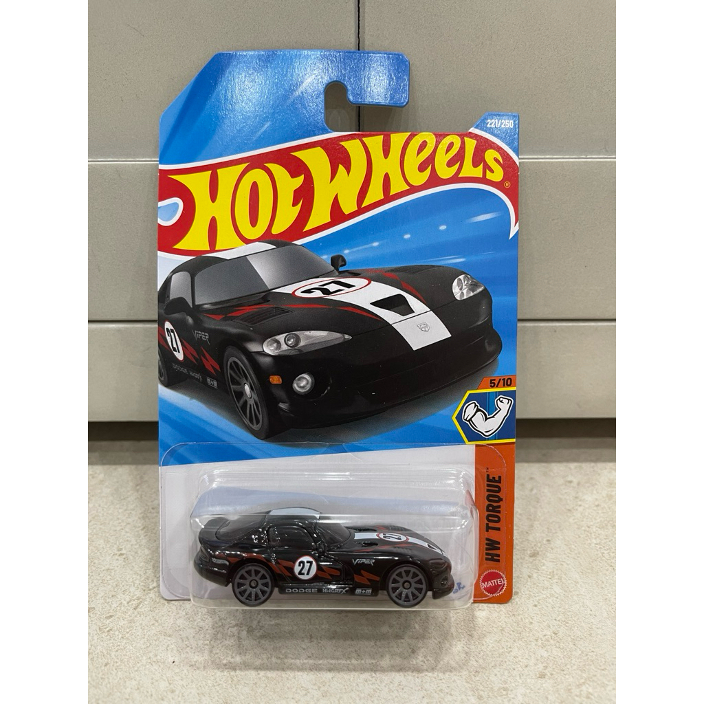 Xe mô hình đồ chơi Hotwheels cơ bản 1:64 - '96 Dodge Viper GTS