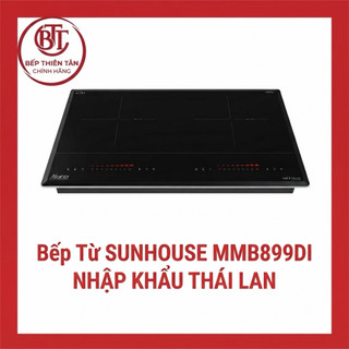 Bếp từ đôi nhập khẩu thái lan sunhouse mama mmb899di mẫu inverter tiết kiệm điện đời mới , chế độ sôi liu riu