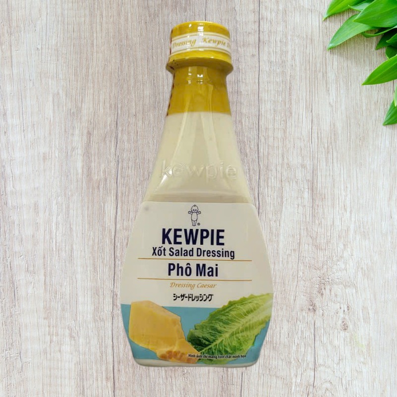 KEWPIE [chai TRẮNG 210ml] SỐT PHÔ MAI CAESAR Salad Dressing