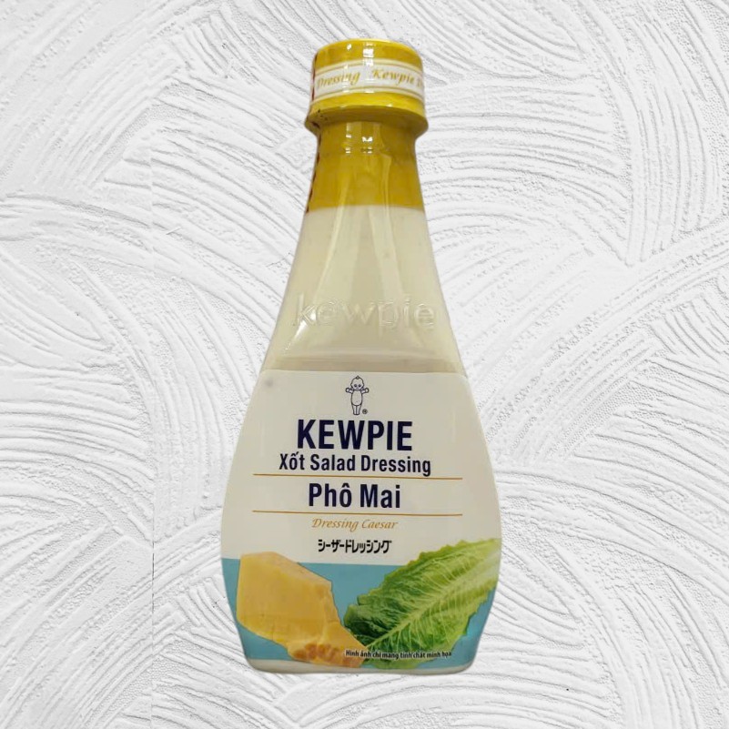 KEWPIE < chai TRẮNG 210ml > SỐT PHÔ MAI CAESAR Salad Dressing