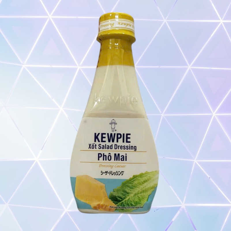 KEWPIE (chai TRẮNG 210ml) SỐT PHÔ MAI CAESAR Salad Dressing