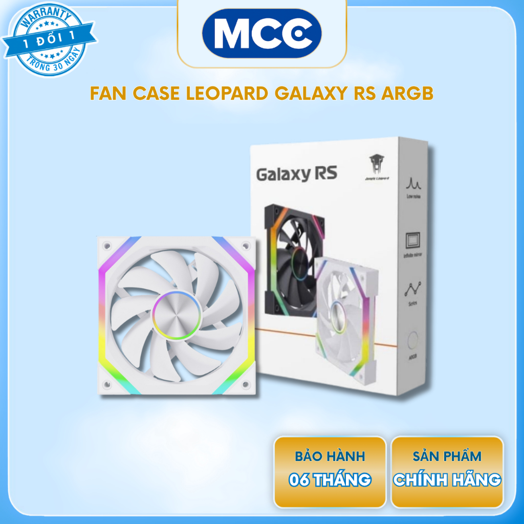 Fan case Jungle Leopard Galaxy RS ARGB 120mm