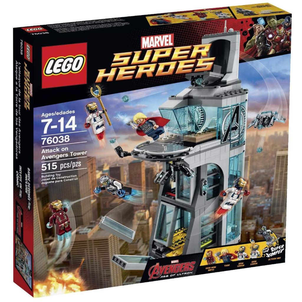 Lego Marvel Avengers Attack on Avengers Tower 76038