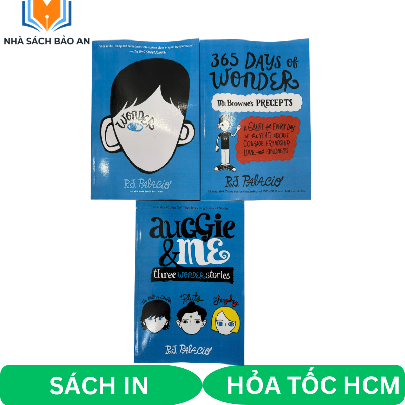 Sách IN - SERIES: WONDER, AUGGIE AND ME, 365 DAYS OF WONDER, Phù hợp với các bạn 9 tuổi trở lên
