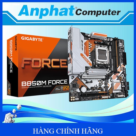 Bo Mạch Chủ Mainboard Gigabyte B850M FORCE Socket AM5 - Hàng Chính Hãng