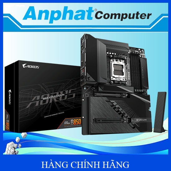 Bo Mạch Chủ Mainboard Gigabyte B850 AORUS STEALTH Socket AM5 - Hàng Chính Hãng