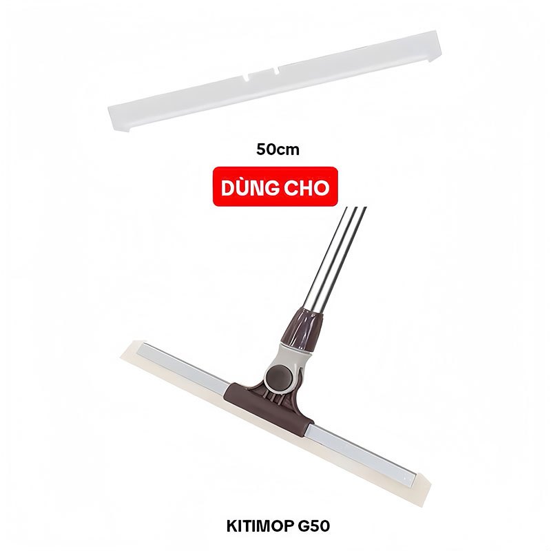 Lưỡi Gạt Nước Sàn Nhà KITIMOP G50-2, Phụ Kiện Thay Thế Dùng Cho Cây Gạt Nước Sàn Nhà KITIMOP G50