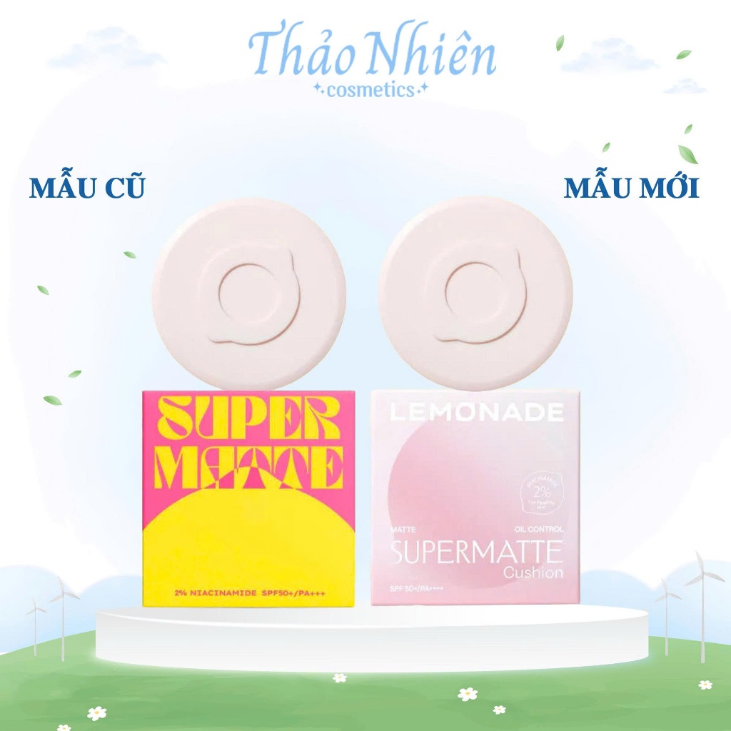 Phấn nước kiềm dầu Lemonade Supermatte Cushion