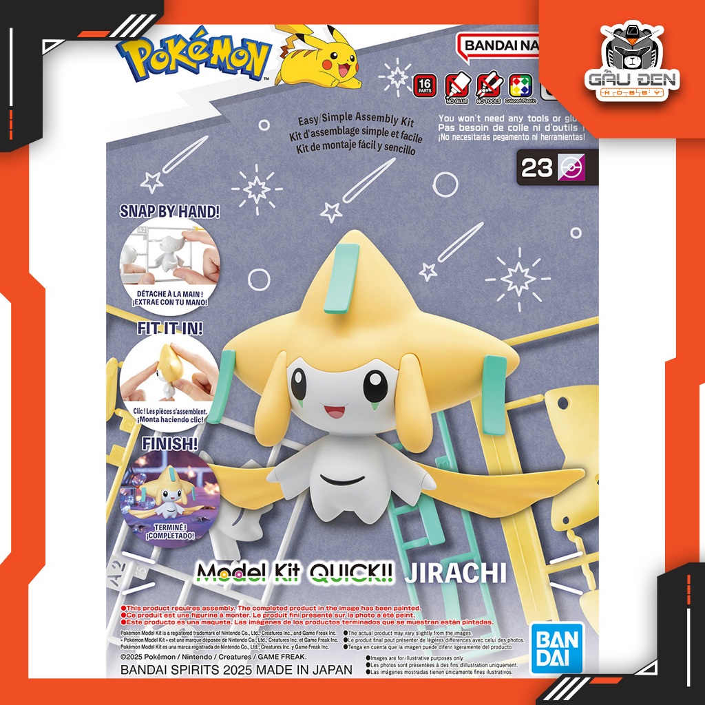 Pokemon Plastic Model Collection Quick 23 Jirachi