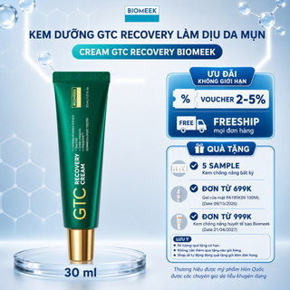 [Biomeek] Kem dưỡng GTC dành cho da mụn, giúp làm dịu và ngăn ngừa thâm 30ml