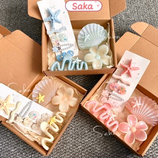 Set Quà Bạn Gái - Set Quà Sao Biển Cho Mùa Hè, Phụ Kiện Đi Biển Hottrend Saka Home