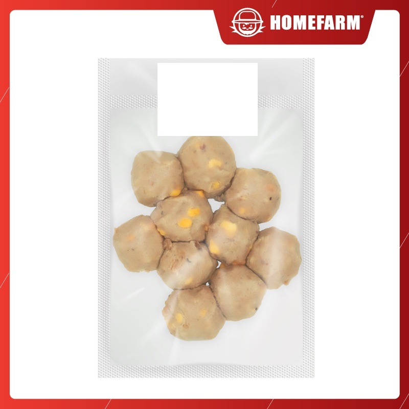 Bò viên trứng muối Homecook - Homefarm