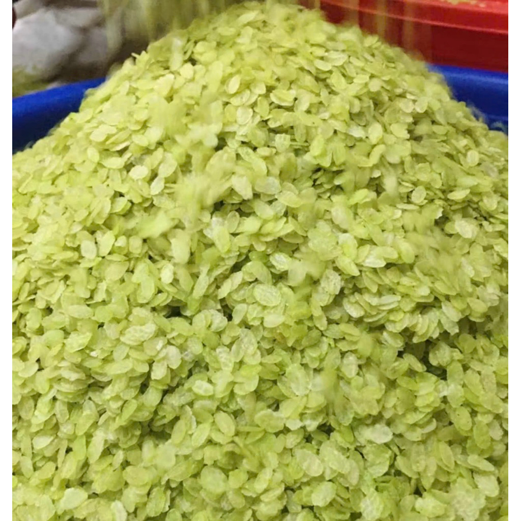 Cốm Xanh khô - Cốm mộc khô Nguyên Chất -Không Chất Bảo Quản -  Cốm nấu chè , làm xôi , chả cốm , kem