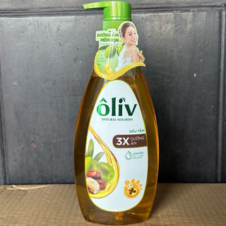 Dầu tắm Ôliv Ôliu Natural Nourish 3X dưỡng ẩm 650g