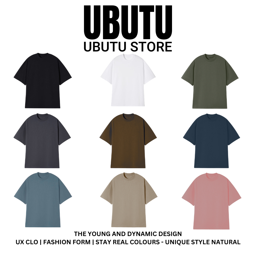 Áo Thun Trơn Form Rộng OverSize Premium Cao Cấp 260GSM - UBTA02 - UBUTU STORE